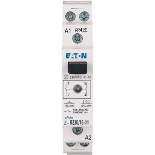 Installation relay, 24 V AC, 2NO, 16A image 10