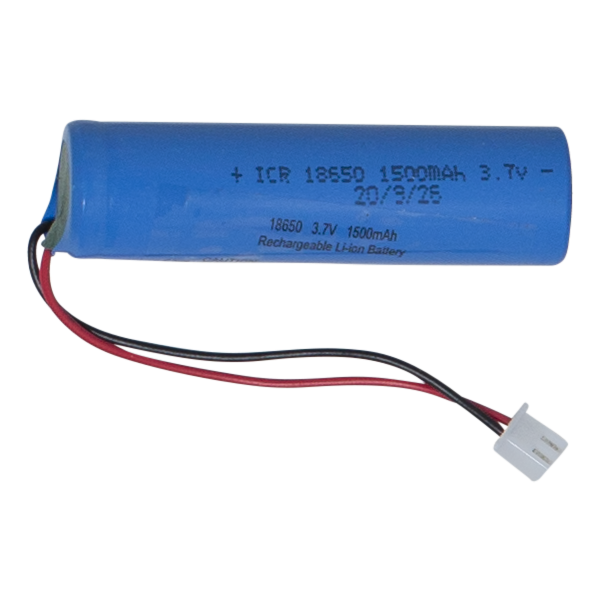 Battery 18650 3,7V 1500mAh Li-ion JST-PH 2mm plug image 2