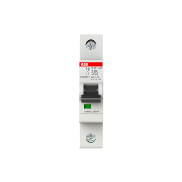 S201MT-Z8 Miniature Circuit Breakers MCBs - 1P - Z - 8 A image 6