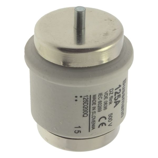 Fuse-link, low voltage, 125 A, AC 500 V, D5, 56 x 46 mm, gR, DIN, IEC, fast-acting image 14