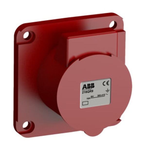 ABB432B3W Panel mounted inlet UL/CSA image 1