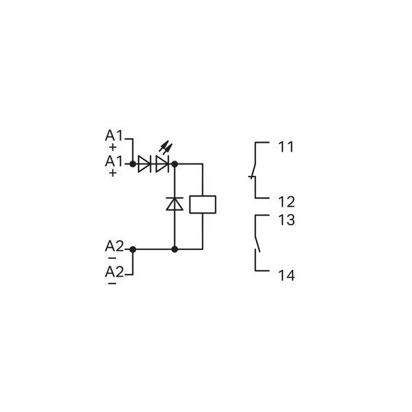 Relay module Nominal input voltage: 24 VDC 1 break and 1 make contact image 6