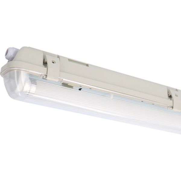 LED TL Luminaire with Tube - 1x20W 150cm 3100lm 4000K IP65  - Sensor image 1