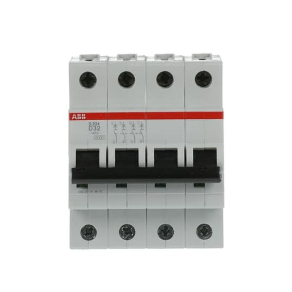 S204-D32 Miniature Circuit Breaker - 4P - D - 32 A image 5