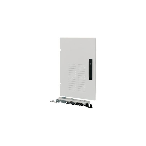 Device area door, ventilated, IP42, left, HxW=600x425mm, grey image 6