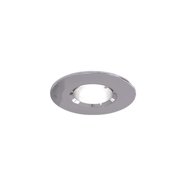 Edge GU10 Fire Rated Downlight Chrome image 1