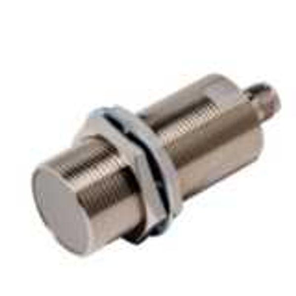 Proximity sensor, inductive, nickel-brass, long body, M30, shielded, 1 image 3