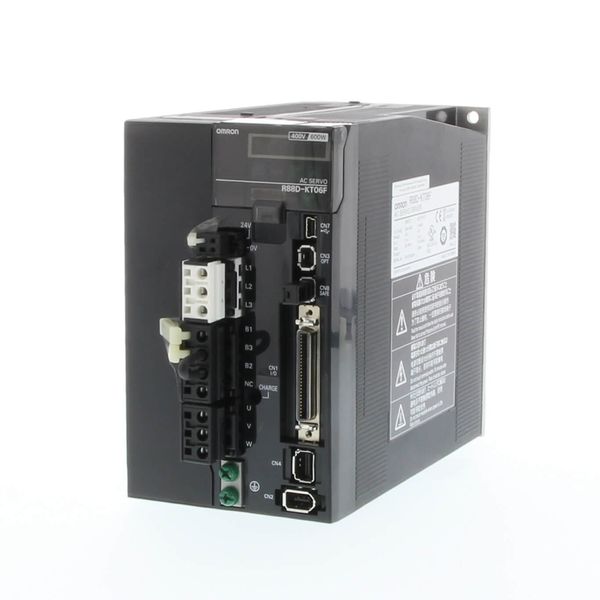 Accurax G5 servo drive, 3~ 400 VAC, analog/pulse type, 600 W image 1
