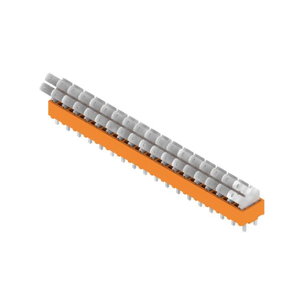 PCB terminal, 5.00 mm, Number of poles: 18, Conductor outlet direction image 2