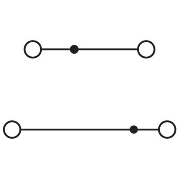 Double-level terminal block STTB 2,5 BU image 2