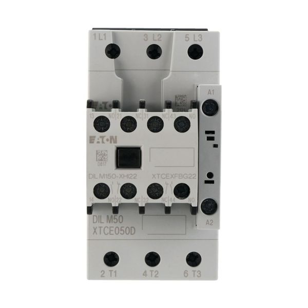 Contactor, 380 V 400 V 22 kW, 2 N/O, 2 NC, 400 V 50 Hz, 440 V 60 Hz, AC operation, Screw terminals image 13