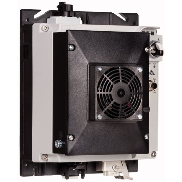 Speed controllers, 8.5 A, 4 kW, Sensor input 4, 180/207 V DC, AS-Interface®, S-7.4 for 31 modules, HAN Q5, with manual override switch, with fan image 4