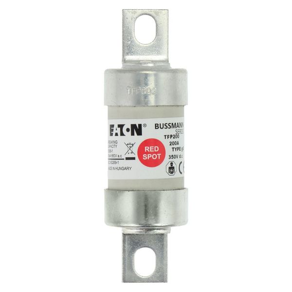 Fuse-link, low voltage, 200 A, AC 660 V, DC 350 V, BS88/A4, 34 x 111 mm, gL/gG, BS image 5