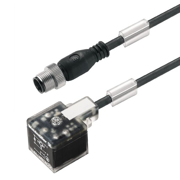 Valve cable (assembled), Straight plug - valve plug, Design A (18 mm), image 2