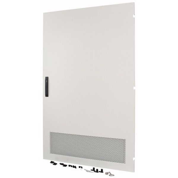 Section wide door, ventilated, right, HxW=1625x995mm, IP31, grey image 1