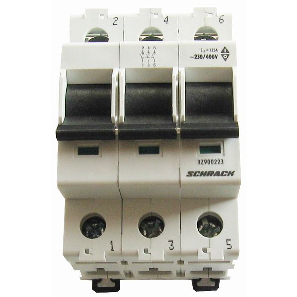 Main Load-Break Switch (Isolator) 100A, 3-pole, ME image 1