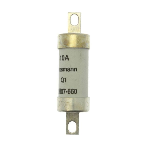 Fuse-link, LV, 10 A, AC 660 V, DC 250 V, BS88/A2, 22 x 82 mm, gL/gG, BS image 11