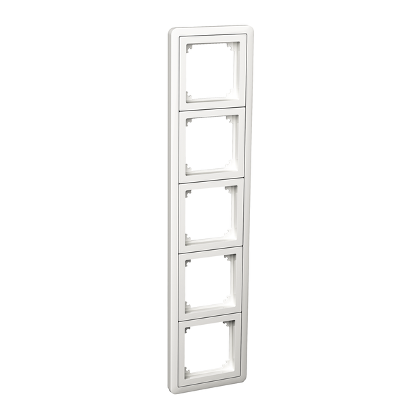 Exxact Combi 5-gang frame white image 4