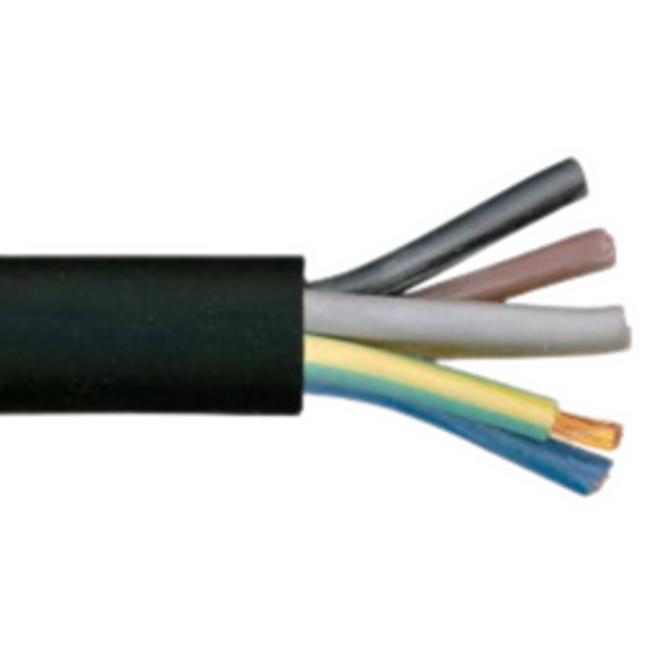 Cable H05RN-F 5*1.5 rubber image 1