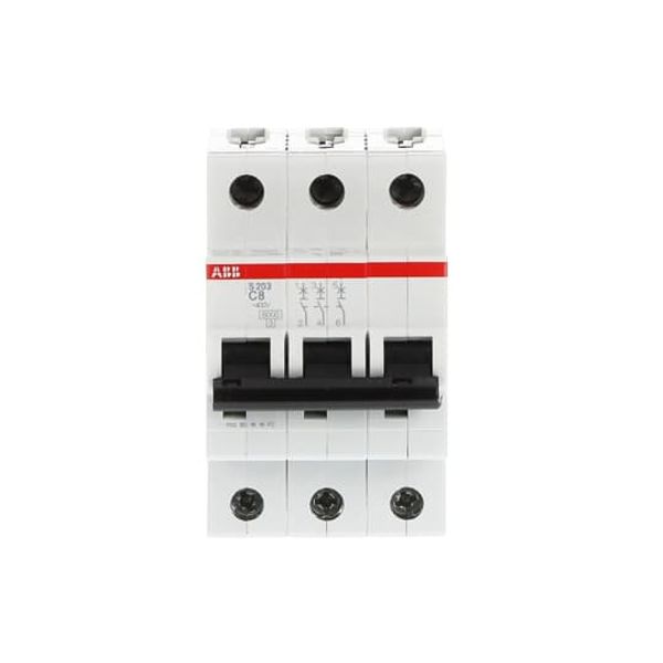 S203-C8 Miniature Circuit Breaker - 3P - C - 8 A image 6