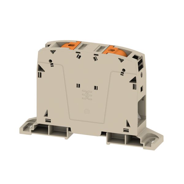 Feed-through terminal block, PUSH IN, 95 mm², 1000 V, 232 A image 1