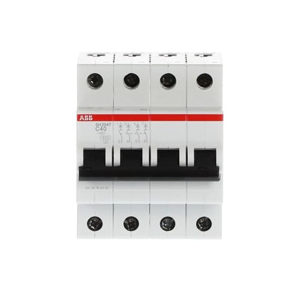 SH204T-C40 Miniature Circuit Breaker - 4P - C - 40 A image 2