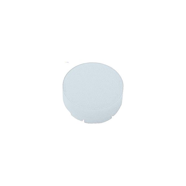 Button lens, raised white, blank image 4