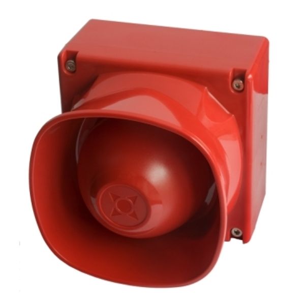 Sounder, ESI-40, weatherproof, 100 dB, red image 4