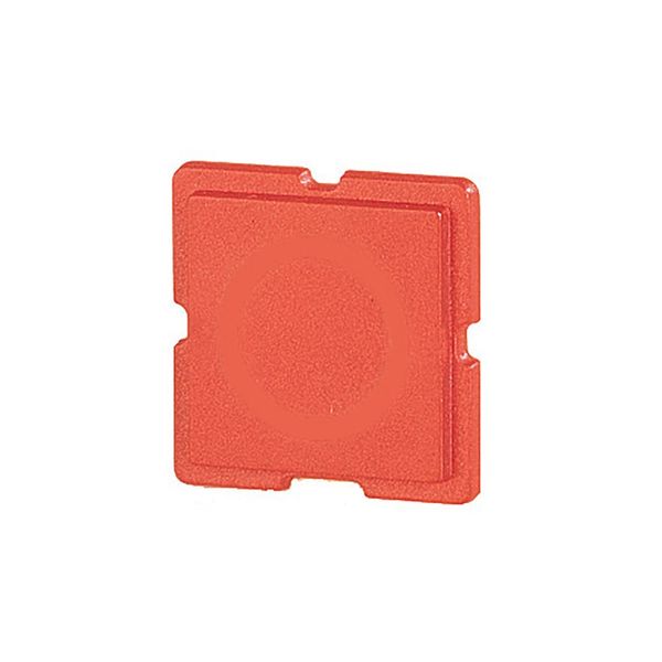 Button plate, 18 x 18 mm, red image 3