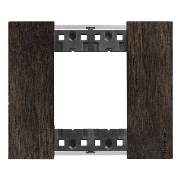 L.NOW-COVER PLATE 2M WALNUT image 1
