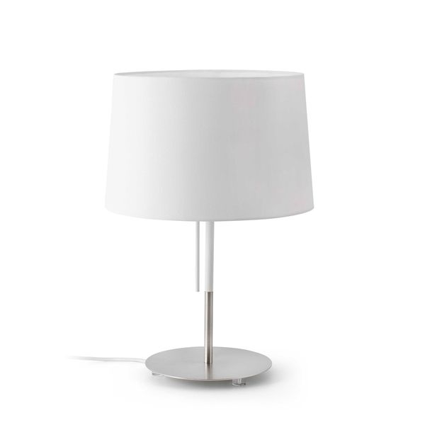 VOLTA WHITE TABLE LAMP E27 20W 2700K image 1