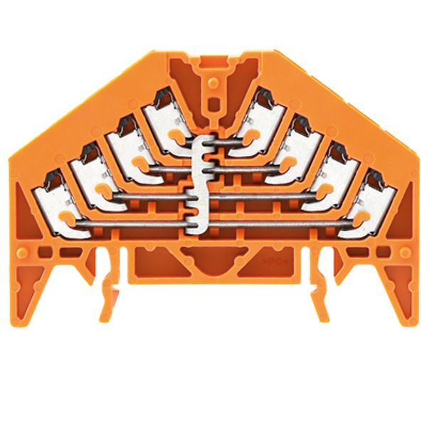 Potential distributor terminal, PUSH IN, 1.5, 250, 17.5 A, Number of c image 1