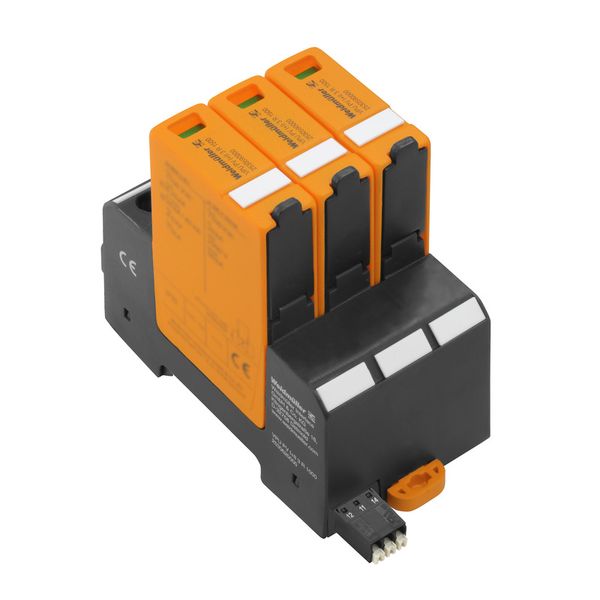 Surge voltage arrester  (power supply systems), with remote contact, T image 1