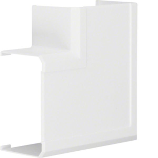 Flat angle overlapping for wall trunking BRN 70x110mm of PVC in pure w image 1