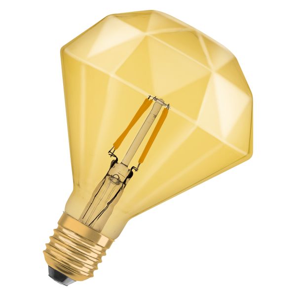 Vintage 1906® LED SPECIAL Shapes 40 4 W/2400 K GOLD E27 image 1