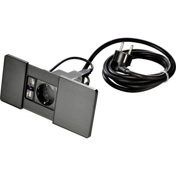 cc VersaPAD 1v+2USB, zwart image 1