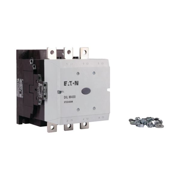 Contactor, 380 V 400 V 212 kW, 2 N/O, 2 NC, RDC 48: 24 - 48 V DC, DC operation, Screw connection image 17