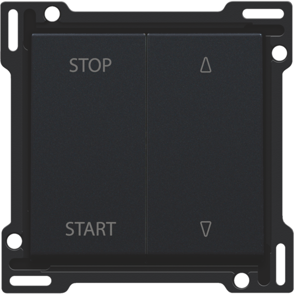 Finishing set for electrically separated roll-down shutter switch, bla image 2