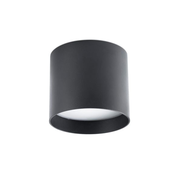 NATSU BLACK ROUND CEILING LAMP image 2