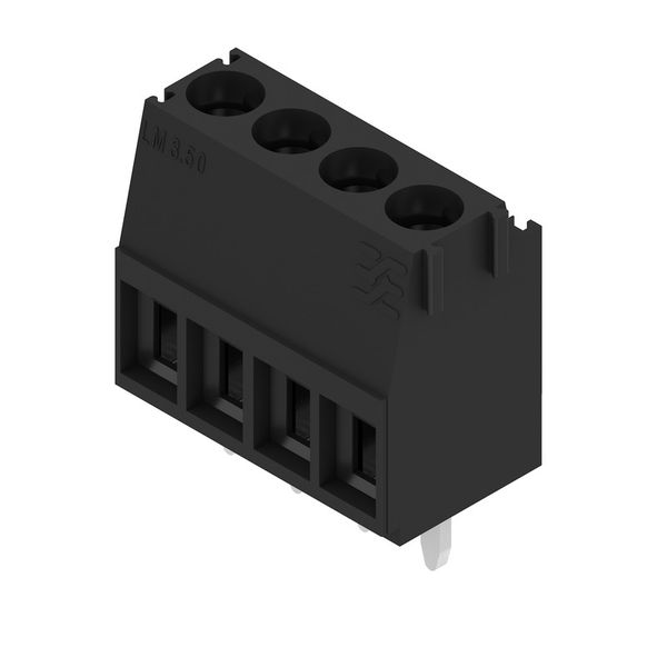 PCB terminal, 3.50 mm, Number of poles: 4, Conductor outlet direction: image 6