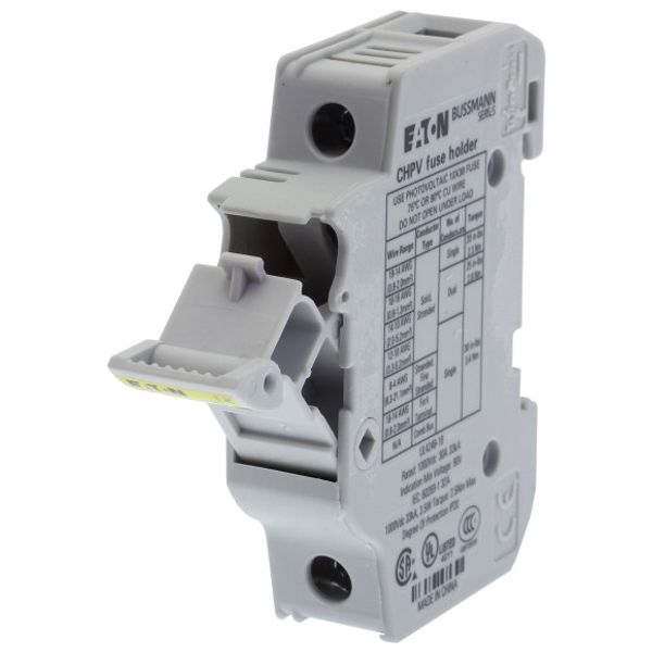 Fuse-holder, LV, 32 A, DC 1000 V, 10 x 38 mm, gPV, 1P, UL, IEC, DIN rail mount image 5