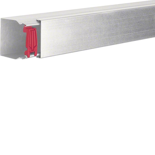 Trunking LFS made of steel 60x60mm in pure white image 1