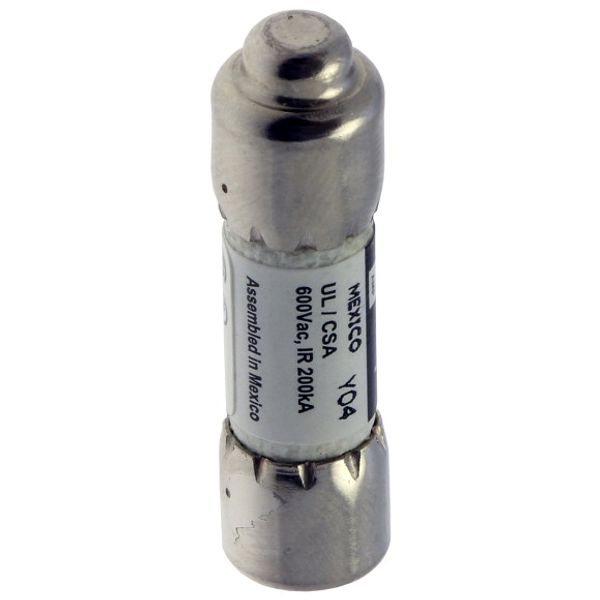 Fuse-link, LV, 7 A, AC 600 V, 10 x 38 mm, CC, UL, fast acting, rejection-type image 2
