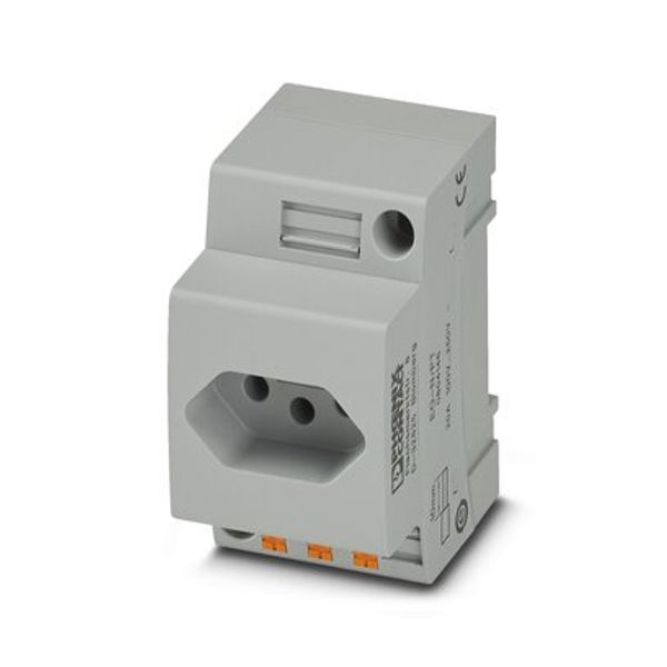 Socket outlet for distribution board Phoenix Contact EO-N/PT 250V 10A AC image 1