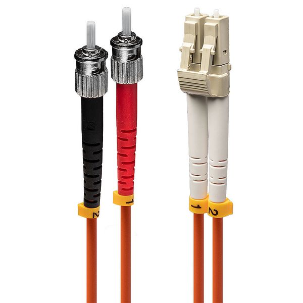 Fibre Optic Cable LC / ST OM2, 3m 50/125µm, Multimode image 1