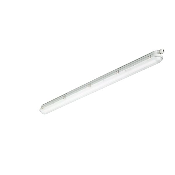 CoreLine Waterproof, 28.5 W, L1200 mm, 3700 lm, 3000 K, Wide beam, Matte, IP65, IK08, TW1-ready image 1