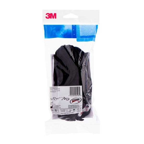 3M™ Solus™ 1000 Safety Glasses, Blue/Black Frame, Scotchgard™ Anti-Fog image 9