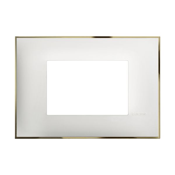 CLASSIA - COVER PLATE 3P WHITE GOLD image 1