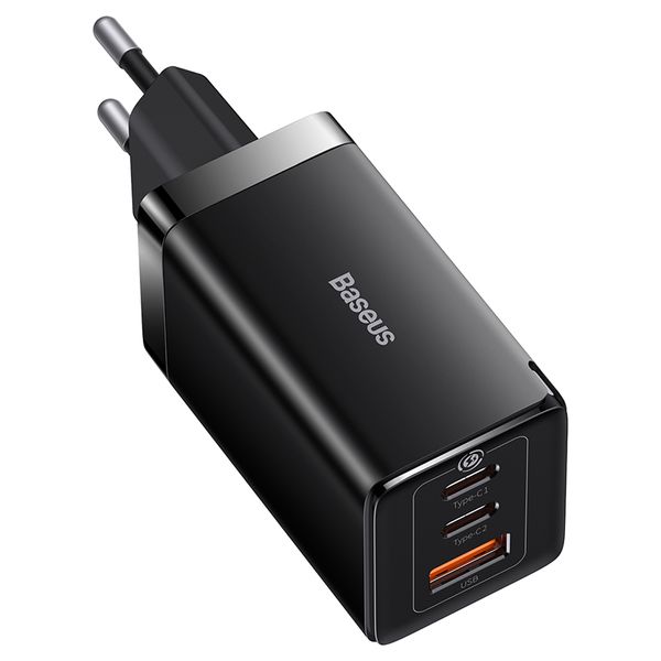 Wall Charger GaN5 Pro 140W USB + 2xUSB-C QC4+ PD3.1 with USB-C 1m Cable, Black image 9