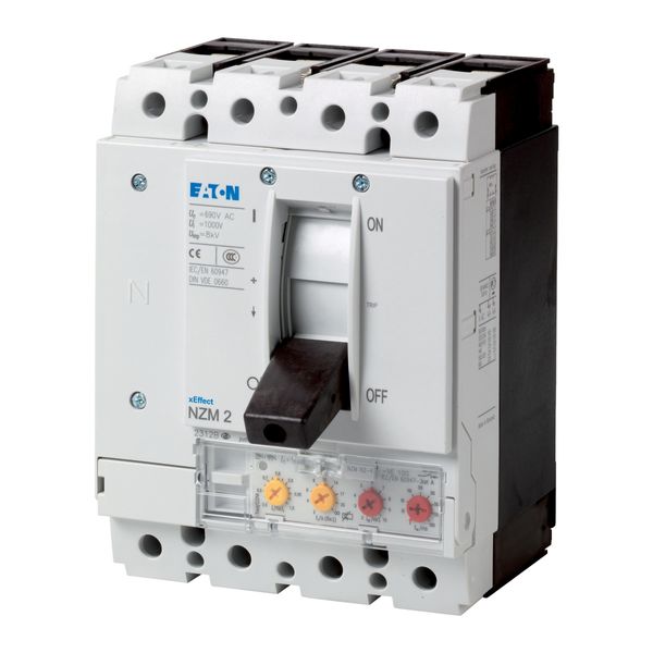 Circuit-breaker, 4p, 100A, box terminals, selectivity protection image 2